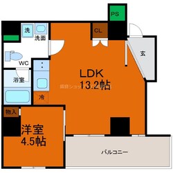 RADIATION COURTの物件間取画像